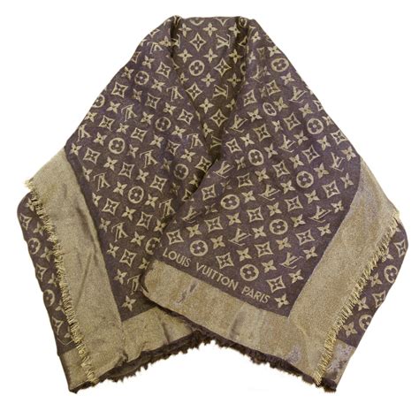 brown louis vuitton shawl|louis vuitton shawl dupe.